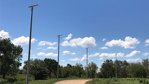 outdoor solar street lights